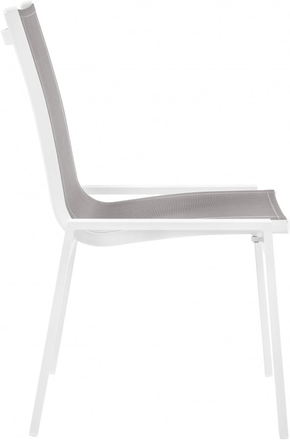 Nizuc Mesh Water Resistant Fabric Outdoor Patio Dining Chair