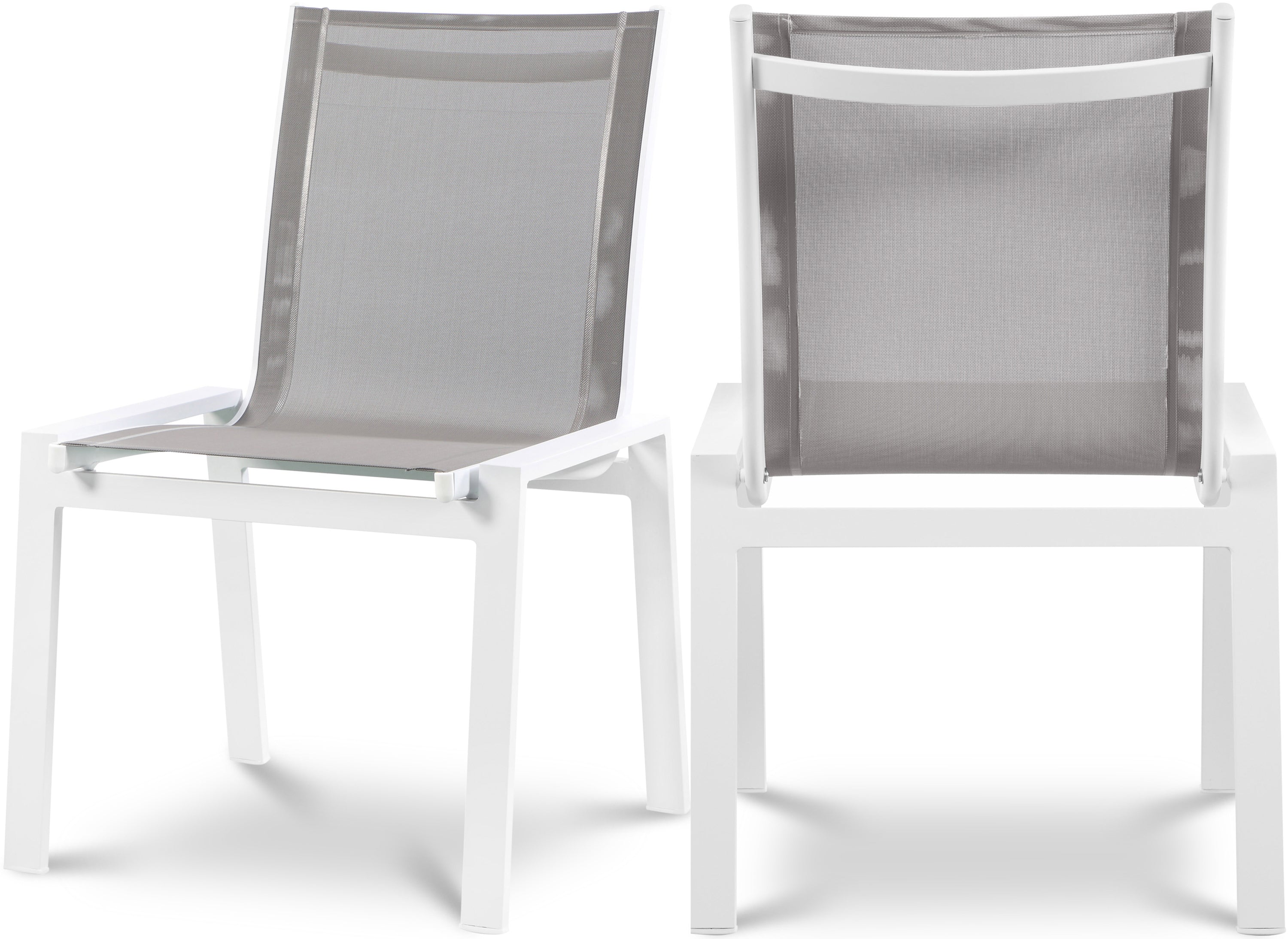 Nizuc Mesh Water Resistant Fabric Outdoor Patio Dining Chair