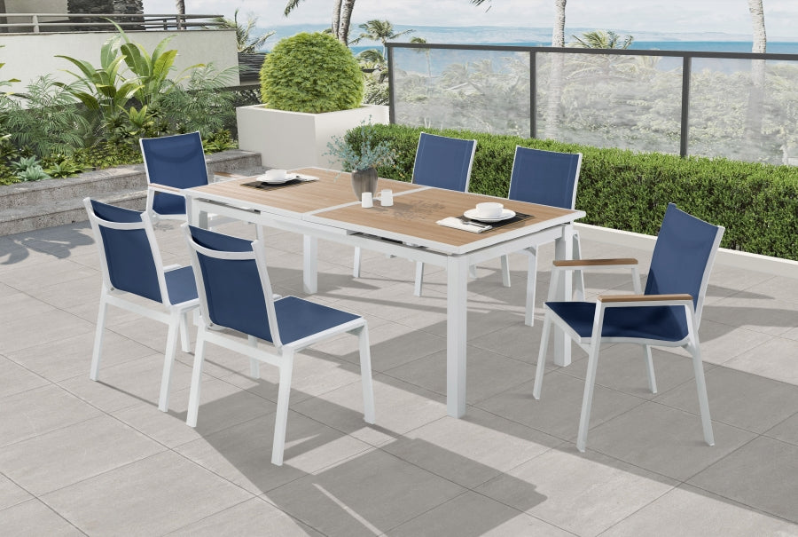 Nizuc Mesh Water Resistant Fabric Outdoor Patio Dining Chair