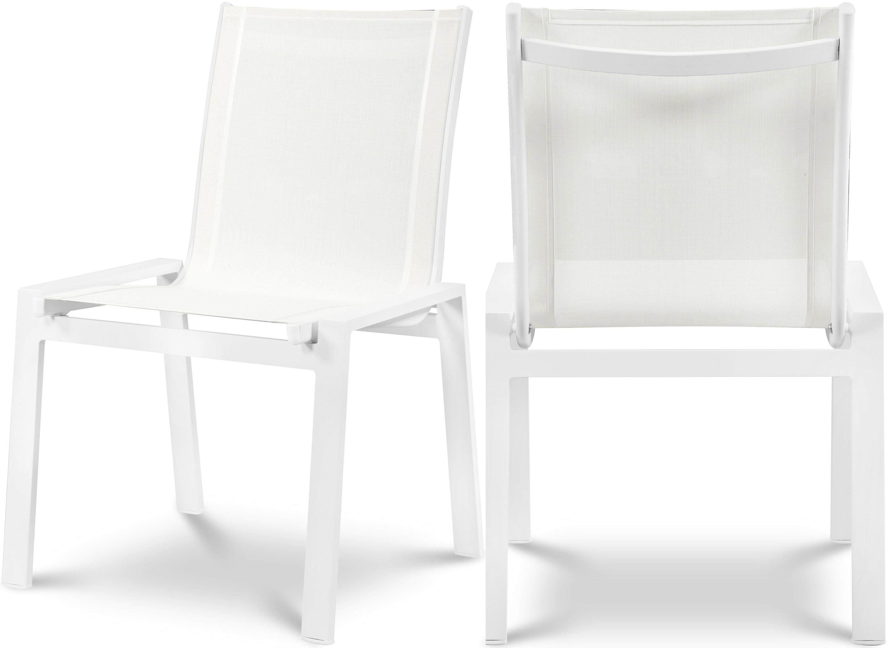 Nizuc Mesh Water Resistant Fabric Outdoor Patio Dining Chair
