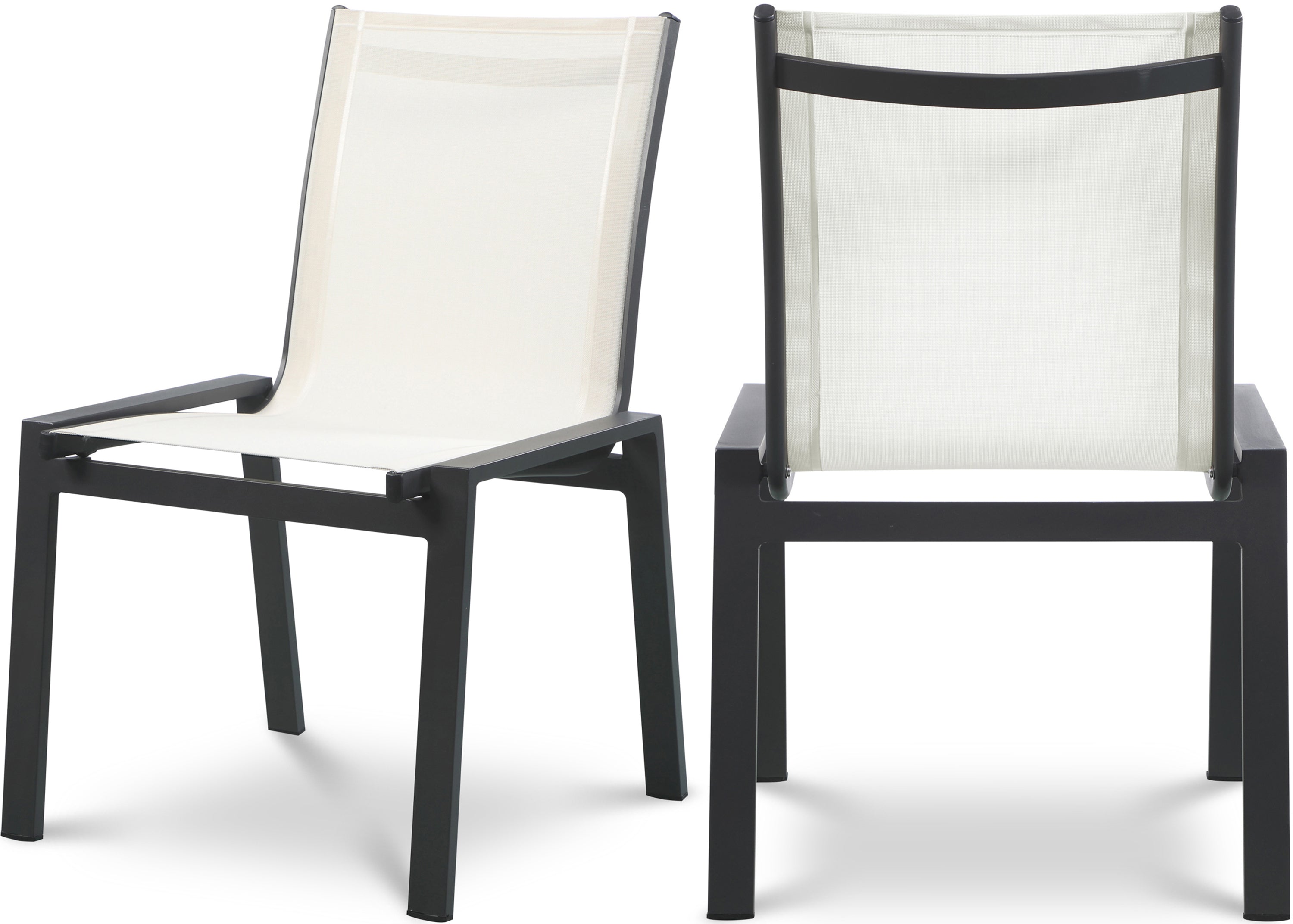 Nizuc Mesh Water Resistant Fabric Outdoor Patio Dining Chair