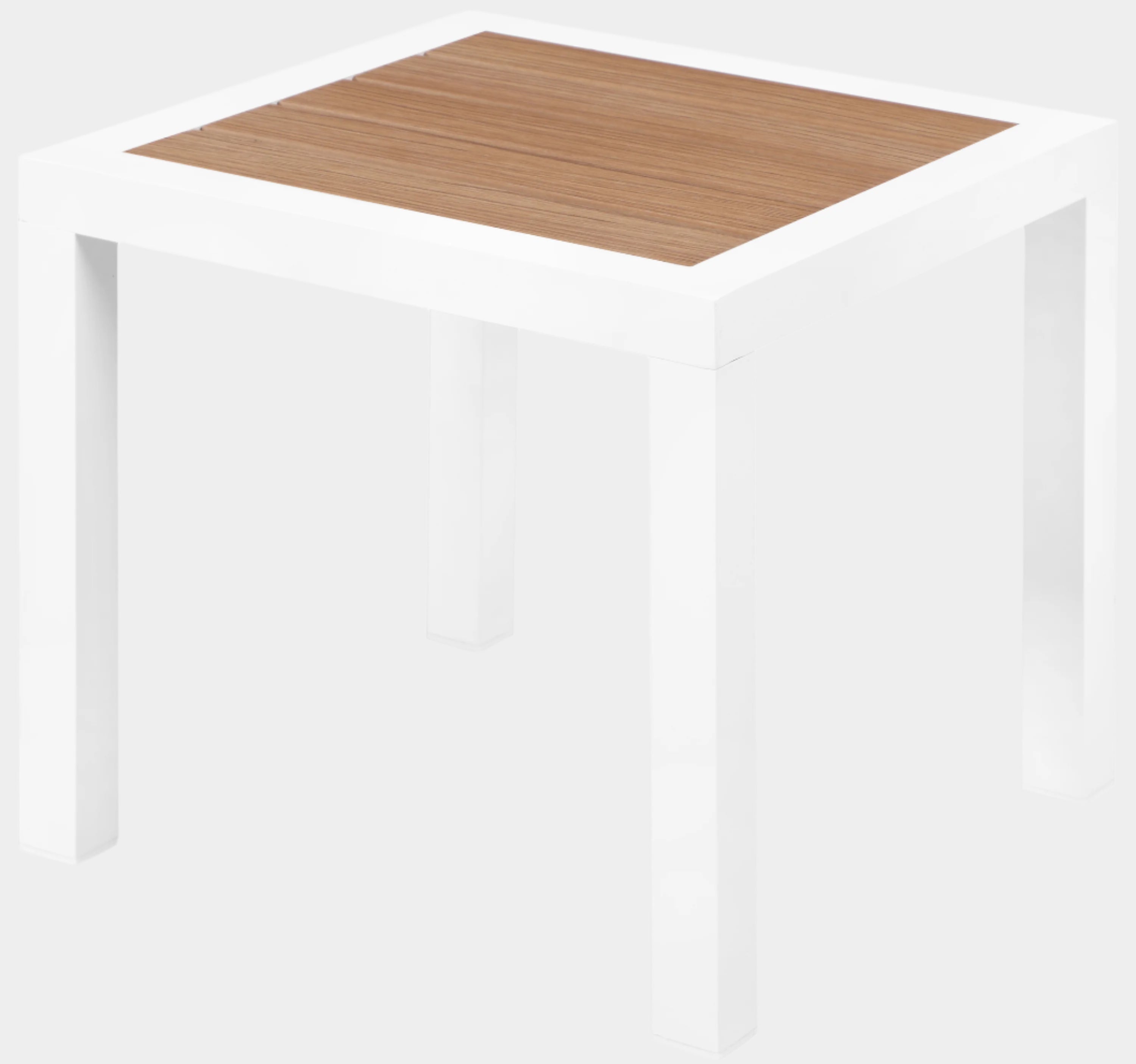 Nizuc Aluminum Outdoor Patio End Table