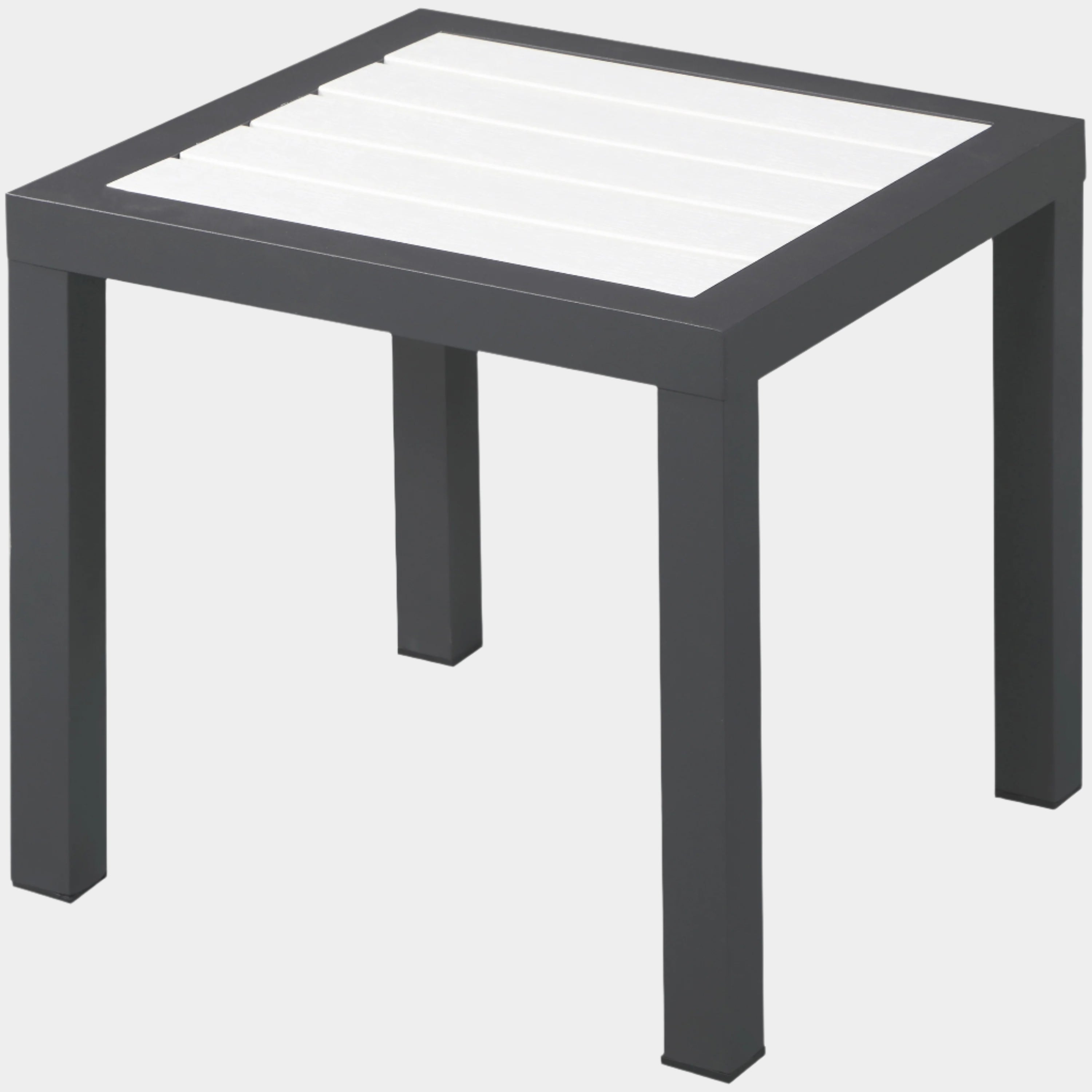 Nizuc Aluminum Outdoor Patio End Table