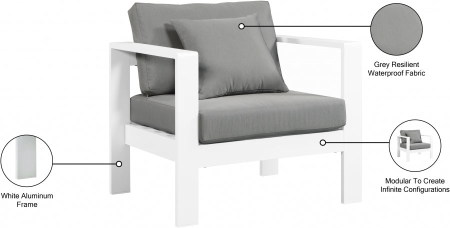 Chaise longue en tissu Orian Teddy