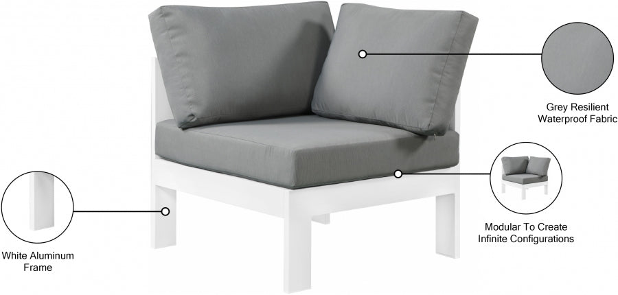 Chaise longue en tissu Orian Teddy