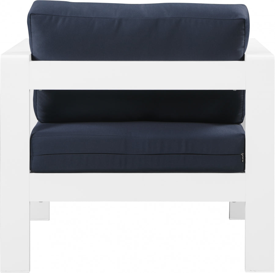 Chaise longue en tissu Orian Teddy