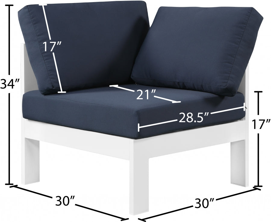 Chaise longue en tissu Orian Teddy