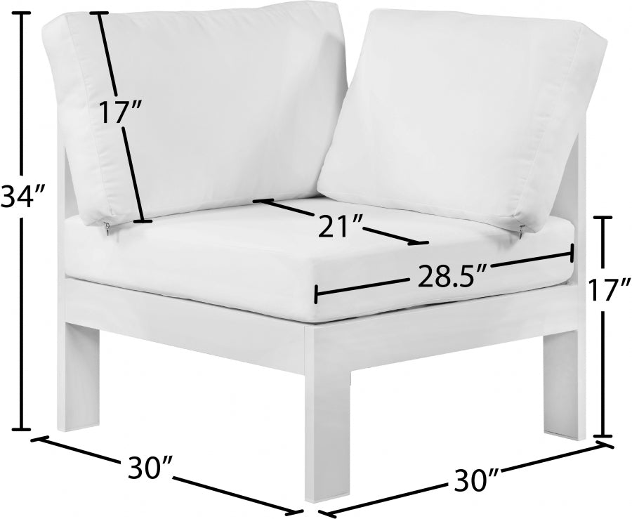 Chaise longue en tissu Orian Teddy