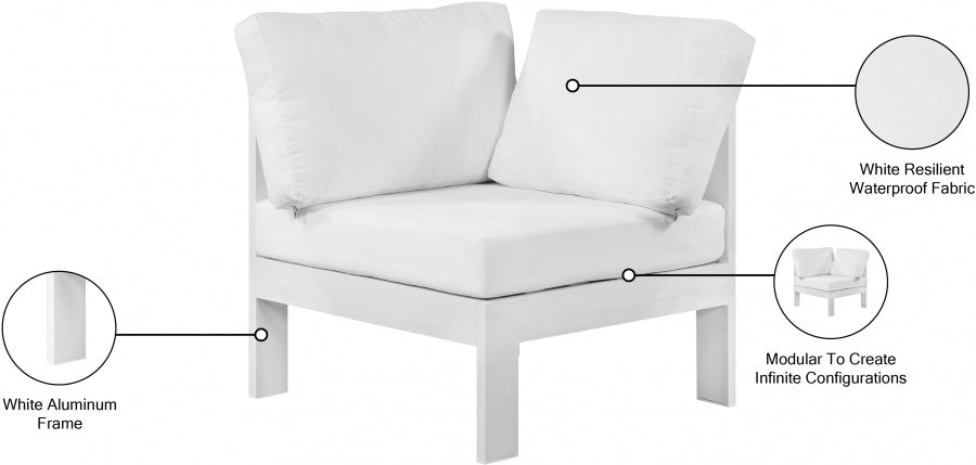 Chaise longue en tissu Orian Teddy