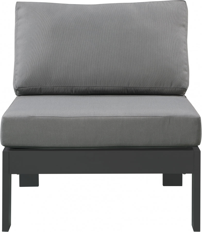 Chaise longue en tissu Orian Teddy