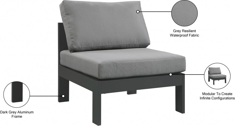 Chaise longue en tissu Orian Teddy