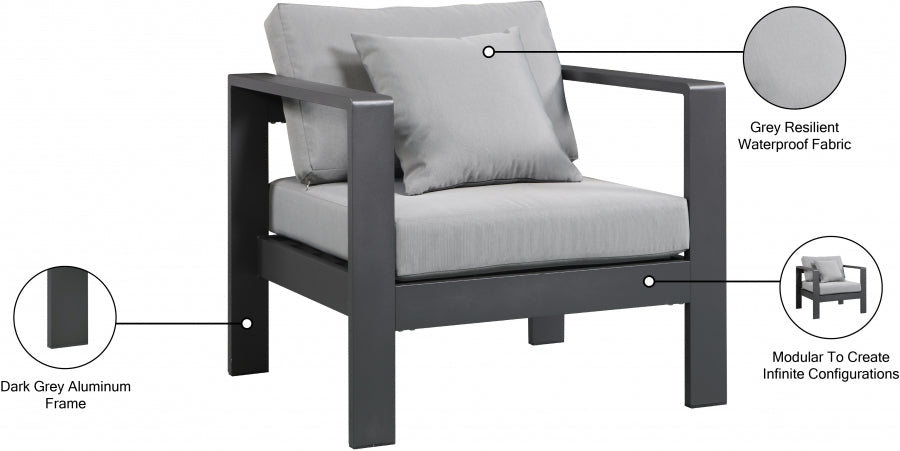 Chaise longue en tissu Orian Teddy