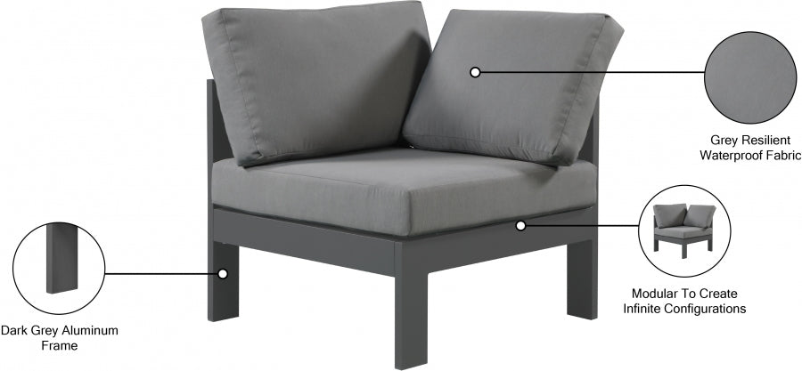 Chaise longue en tissu Orian Teddy