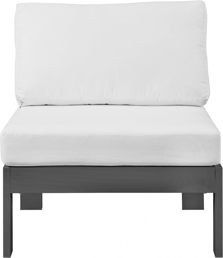 Chaise longue en tissu Orian Teddy