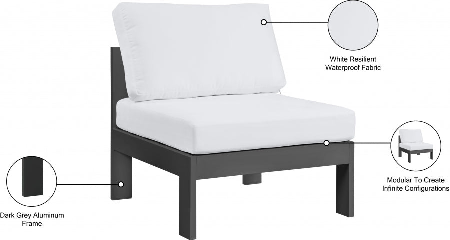 Chaise longue en tissu Orian Teddy