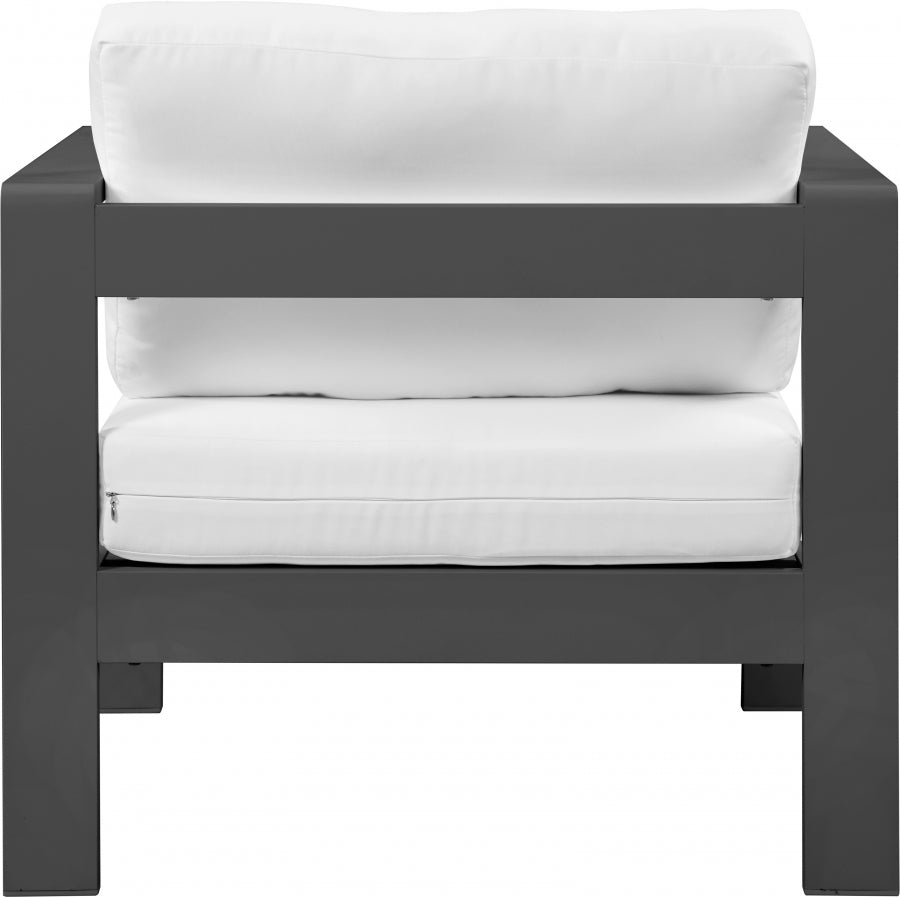 Chaise longue en tissu Orian Teddy