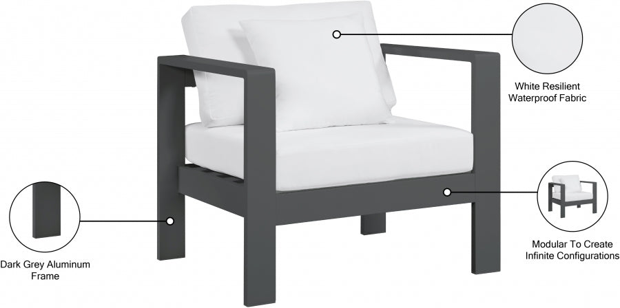 Chaise longue en tissu Orian Teddy
