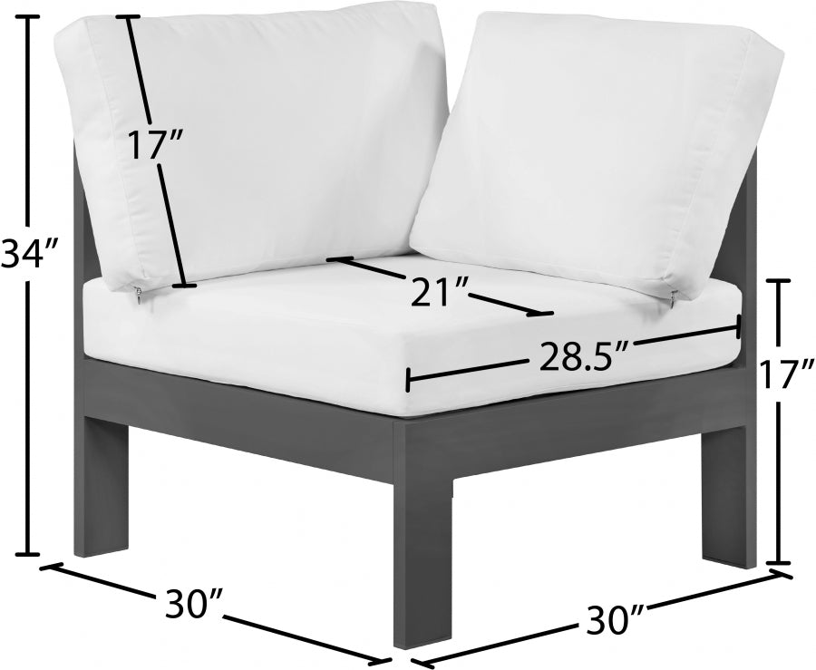Chaise longue en tissu Orian Teddy