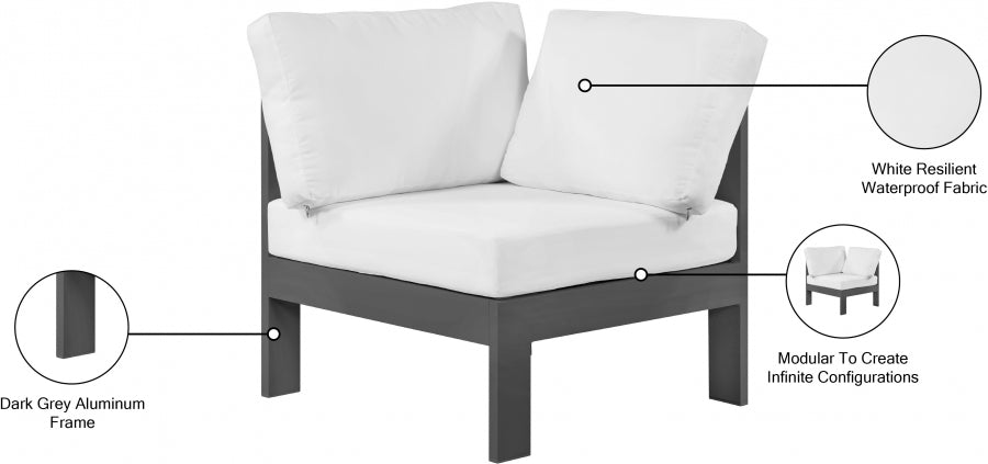 Chaise longue en tissu Orian Teddy