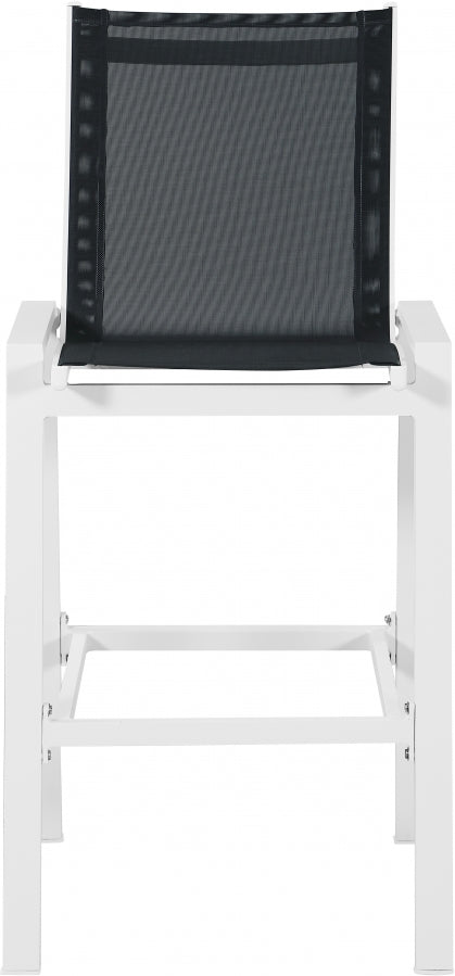 Nizuc Mesh Water Resistant Fabric Outdoor Patio Bar Stool