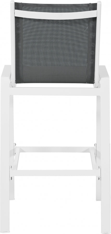 Nizuc Mesh Water Resistant Fabric Outdoor Patio Bar Stool