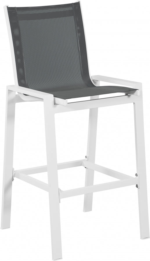 Nizuc Mesh Water Resistant Fabric Outdoor Patio Bar Stool