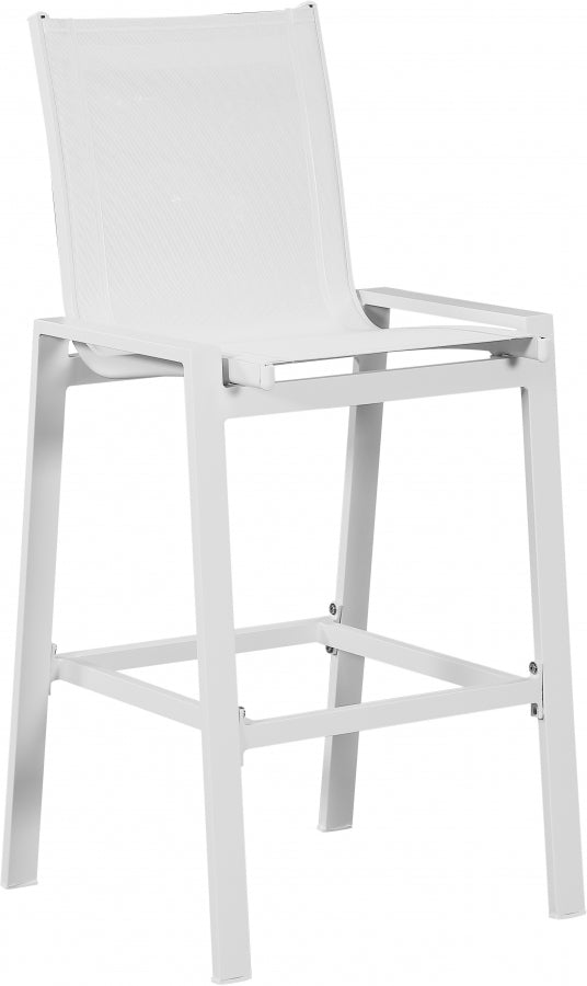 Nizuc Mesh Water Resistant Fabric Outdoor Patio Bar Stool