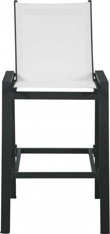 Nizuc Mesh Water Resistant Fabric Outdoor Patio Bar Stool