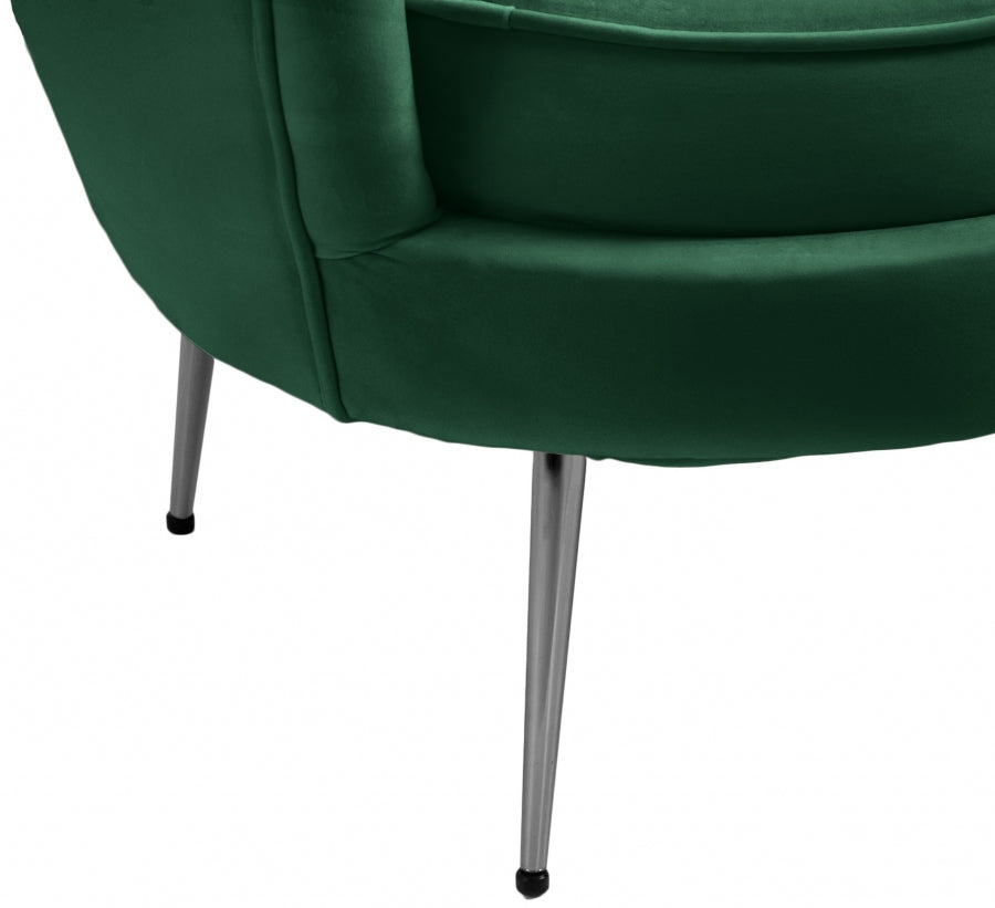 Gardenia Velvet Upholstered Chair