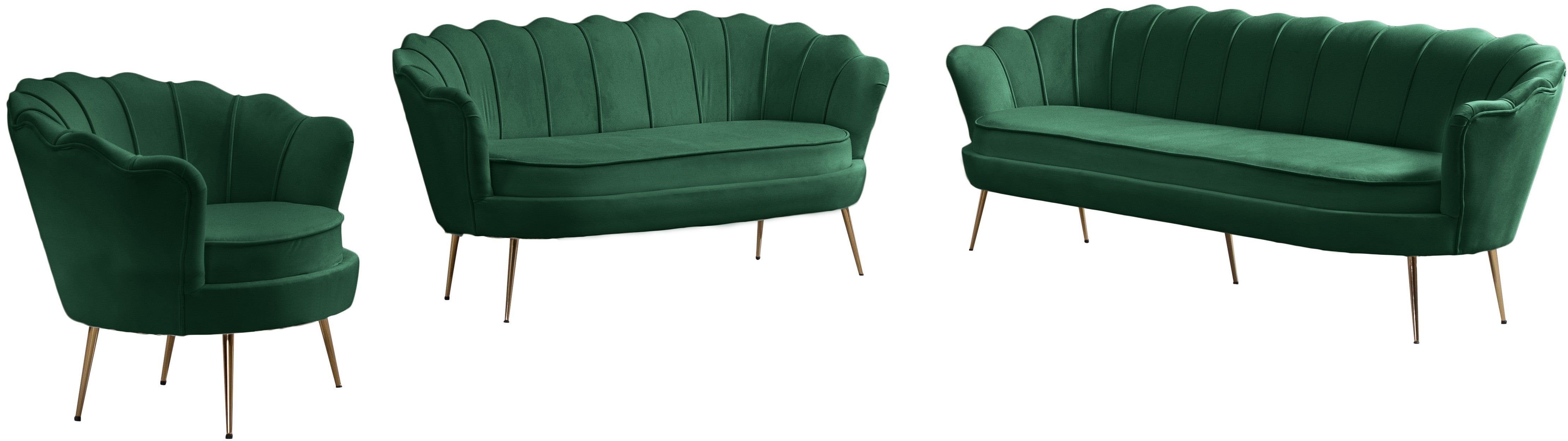 Gardenia Velvet Upholstered Chair