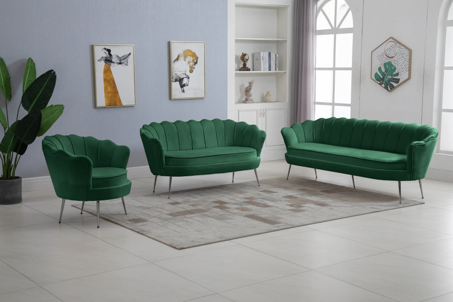 Gardenia Velvet Upholstered Chair