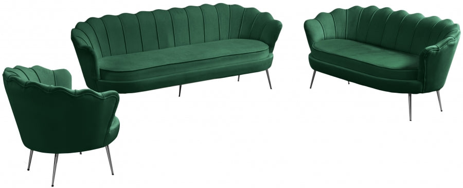 Gardenia Velvet Upholstered Chair