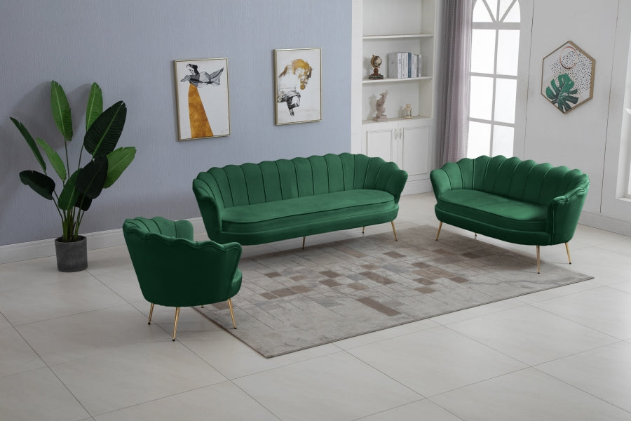 Gardenia Velvet Upholstered Chair
