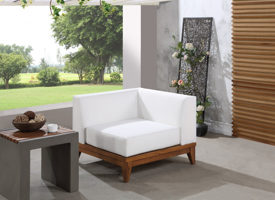 Chaise longue en tissu Orian Teddy