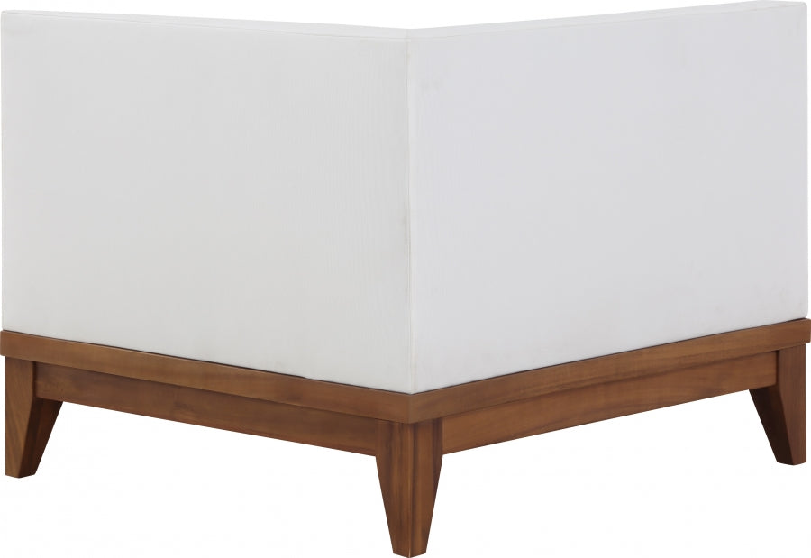 Chaise longue en tissu Orian Teddy