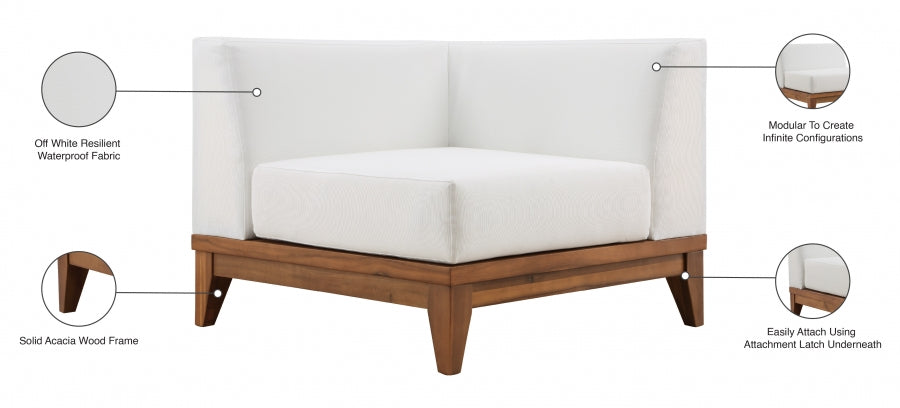 Chaise longue en tissu Orian Teddy