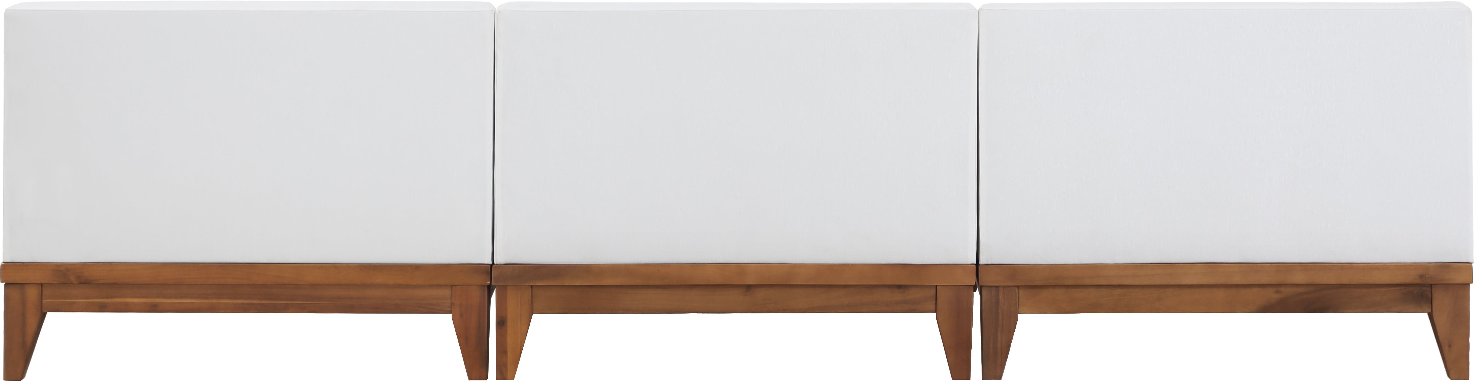 Chaise longue en tissu Orian Teddy