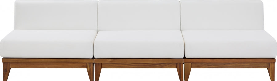 Chaise longue en tissu Orian Teddy