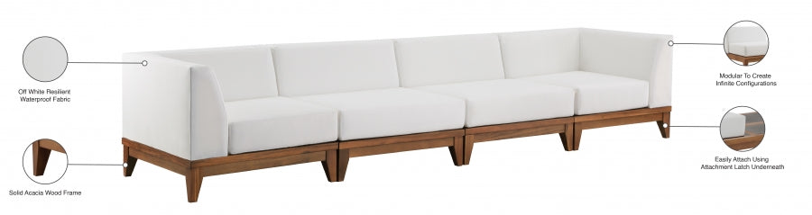 Chaise longue en tissu Orian Teddy