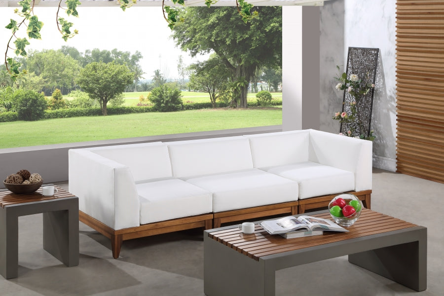 Chaise longue en tissu Orian Teddy