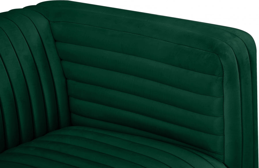 Fauteuil d'appoint rembourré en chenille Vivi