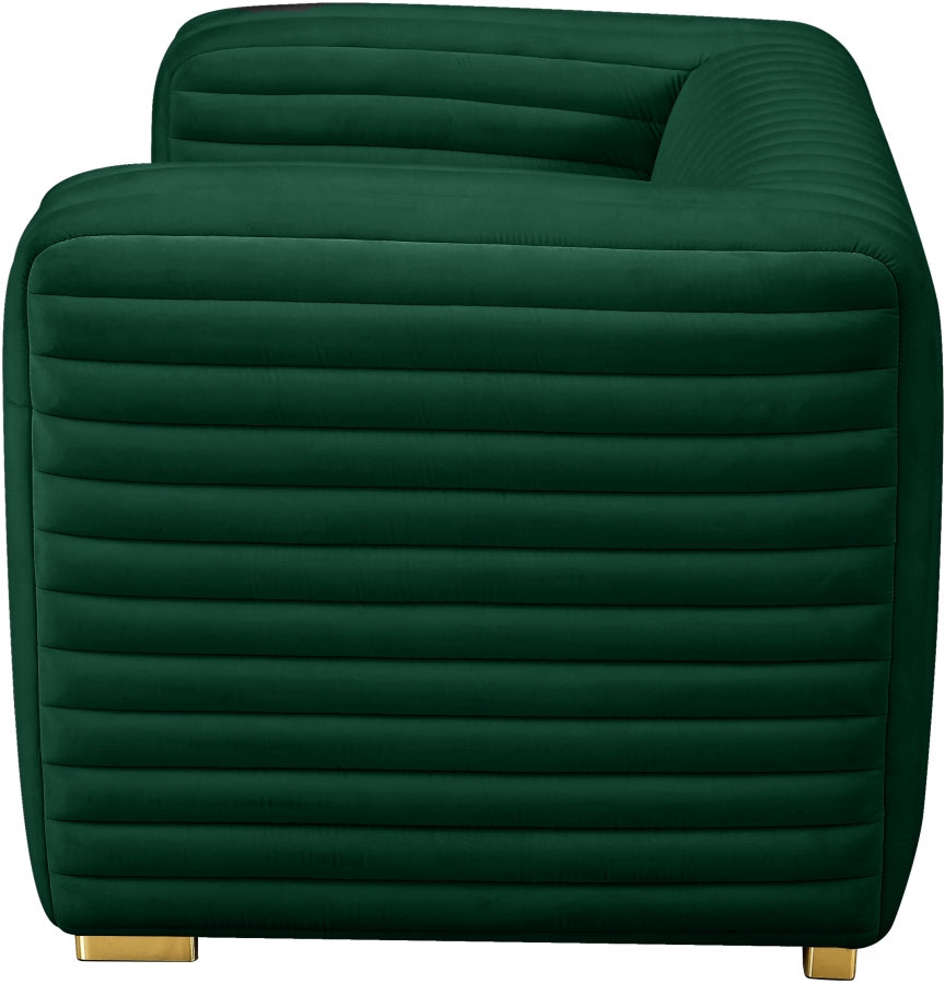 Fauteuil d'appoint rembourré en chenille Vivi