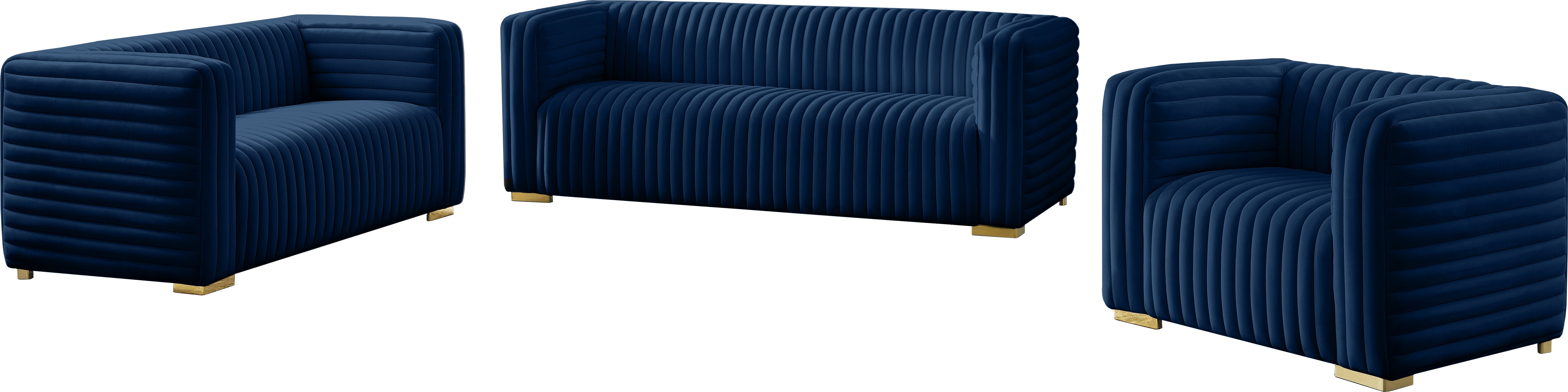 Fauteuil d'appoint rembourré en chenille Vivi