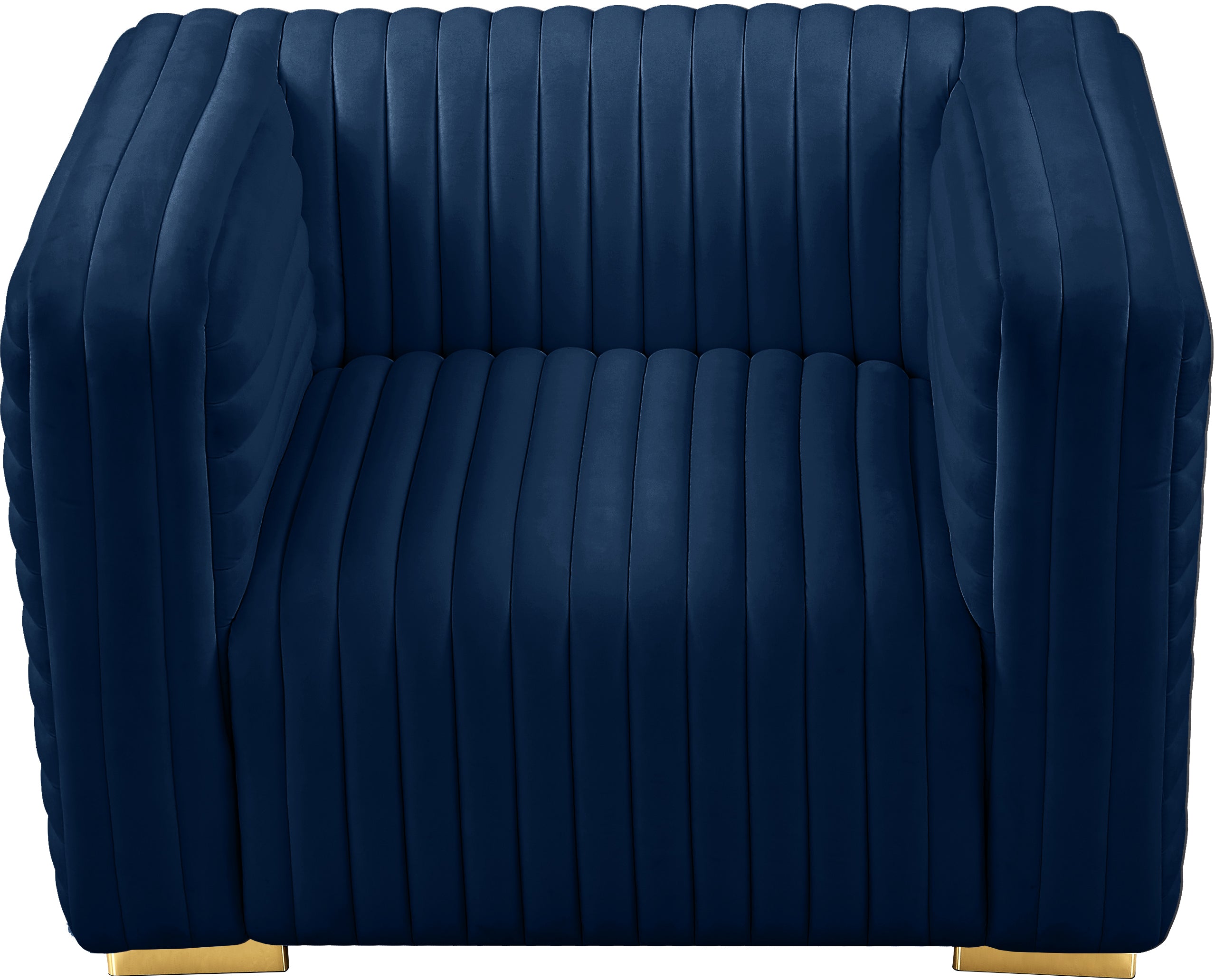 Fauteuil d'appoint rembourré en chenille Vivi
