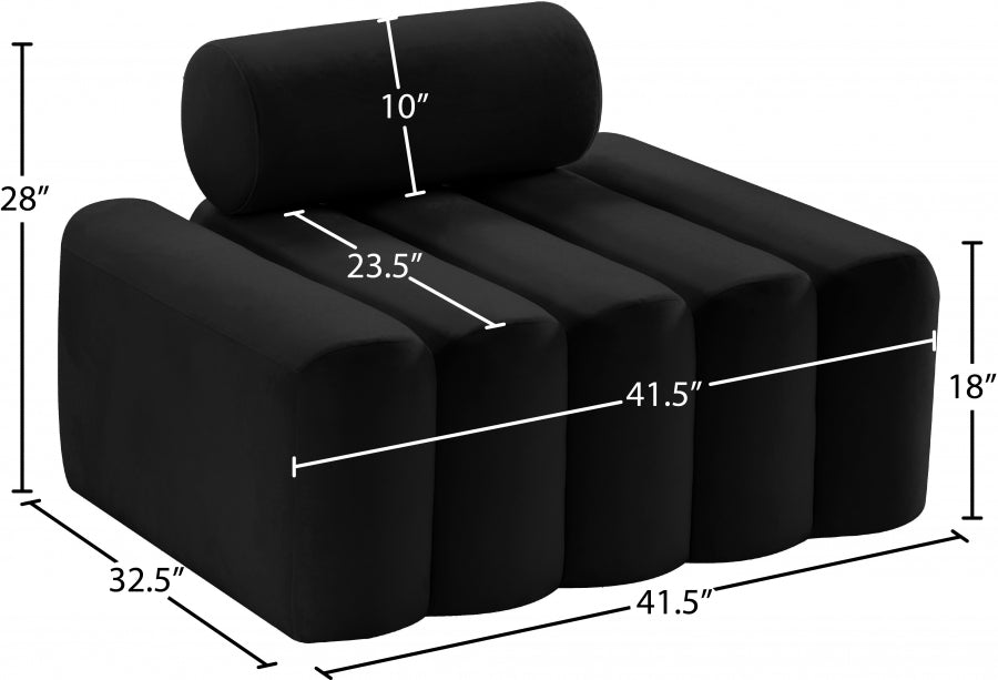 Melody Velvet Upholstered Chair