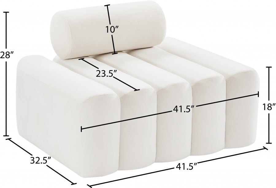 Melody Velvet Upholstered Chair