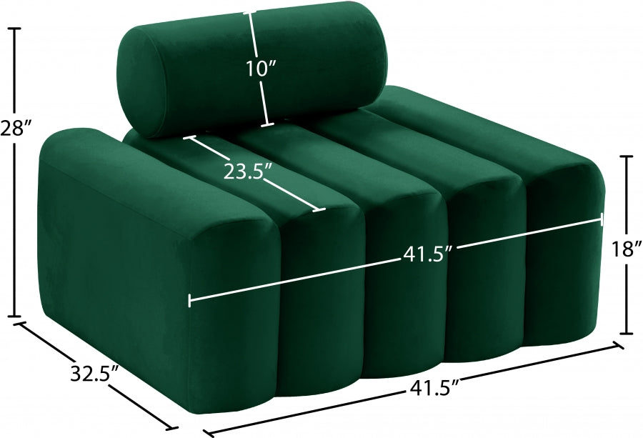 Melody Velvet Upholstered Chair