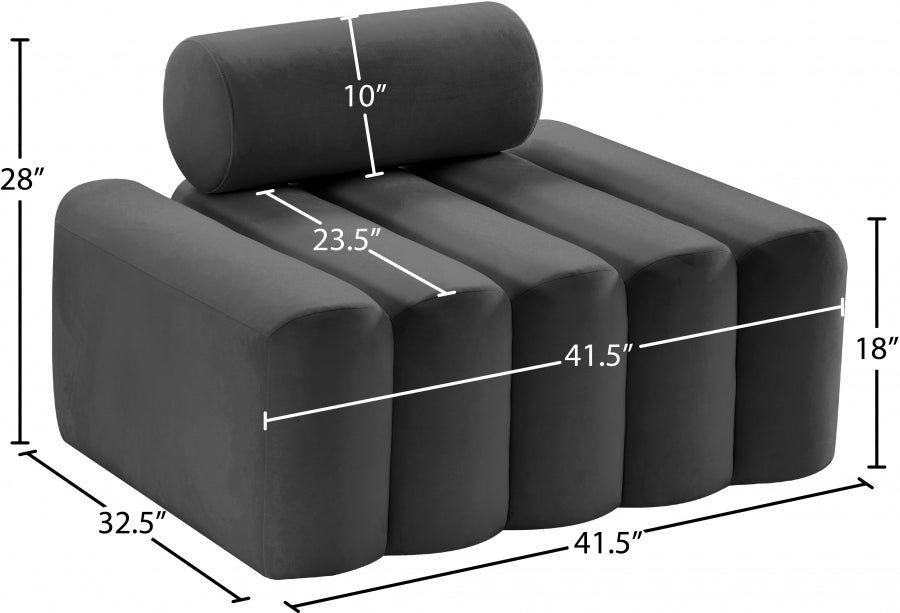 Melody Velvet Upholstered Chair
