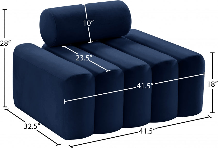 Melody Velvet Upholstered Chair