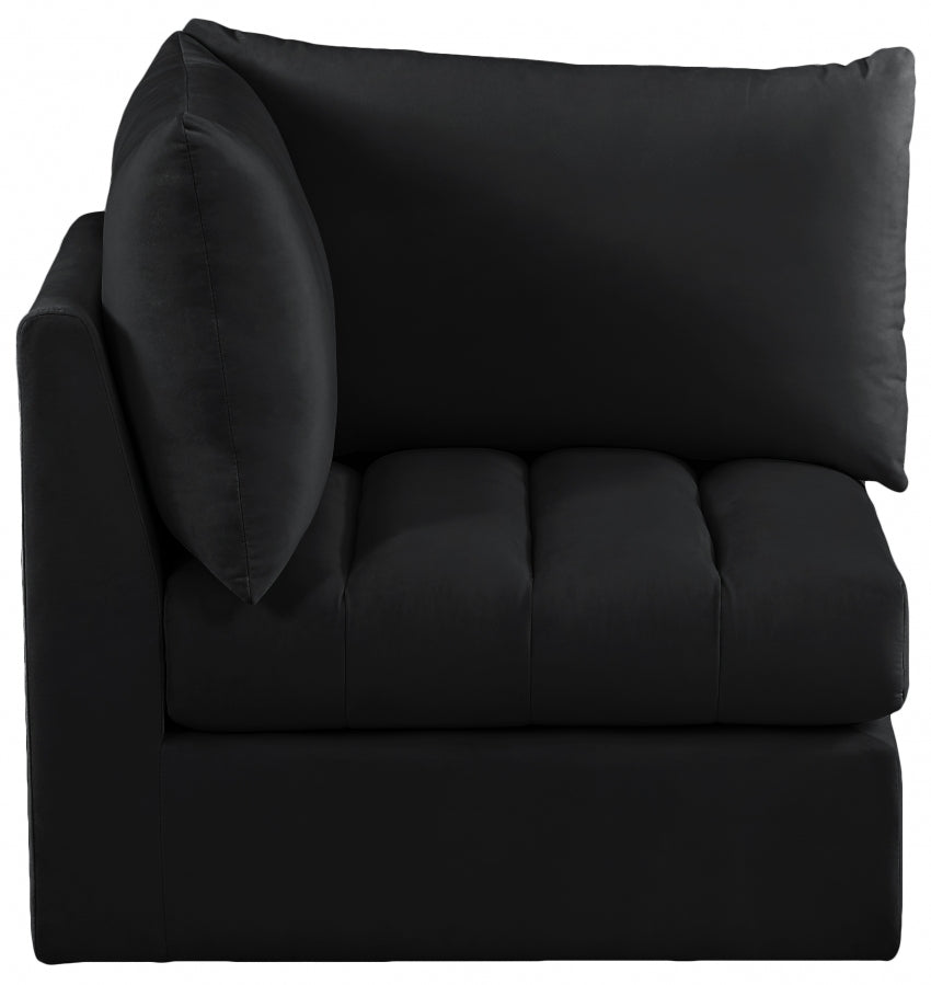 Jacob Velvet Upholstered Corner Modular Chair